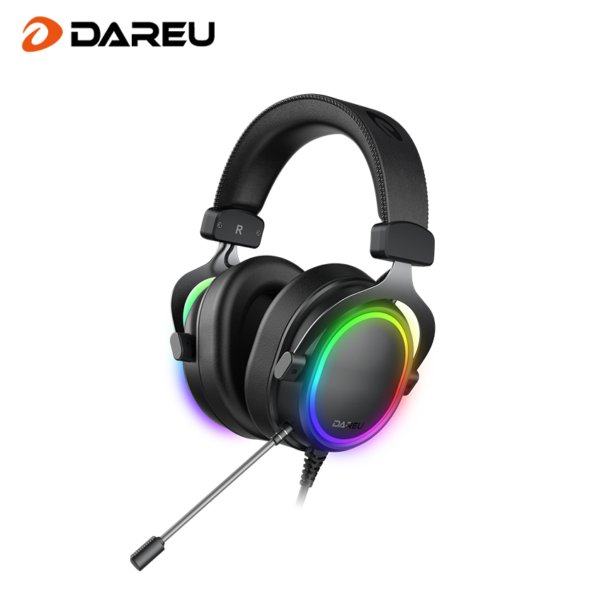 bobkeys.com, Dareu EH925 Wired Gaming Headset 7.1 Surround Sound Memory Foam Ear Pads 53MM Drivers Black Headphone Dareu EH925 Wired Gaming Headset 7.1 Surround Sound Memory Foam Ear Pads 53MM Drivers Black Headphone