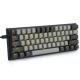 EYOOSO Z11 61 Keys Wired Mechanical Gaming Keyboard with Solid Backlit Two-Color Keycaps