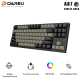Dareu A87 Tri-mode Connection 100% Hotswap RGB LED Backlit Mechanical Gaming Keyboard With Customized Violet Gold Switch
