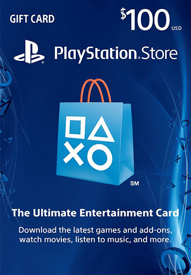 Official Play Station Network 100 USD Play Station Network 100 USD