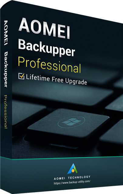 AOMEI Backupper Professional + Free Lifetime Upgrades 5.6 Key Global