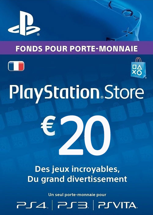 Official Play Station Network 20 EUR FR Play Station Network 20 EUR FR