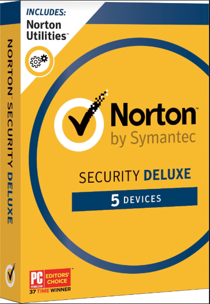 Norton Security Deluxe 5PC 1 Year Symantec Key North America