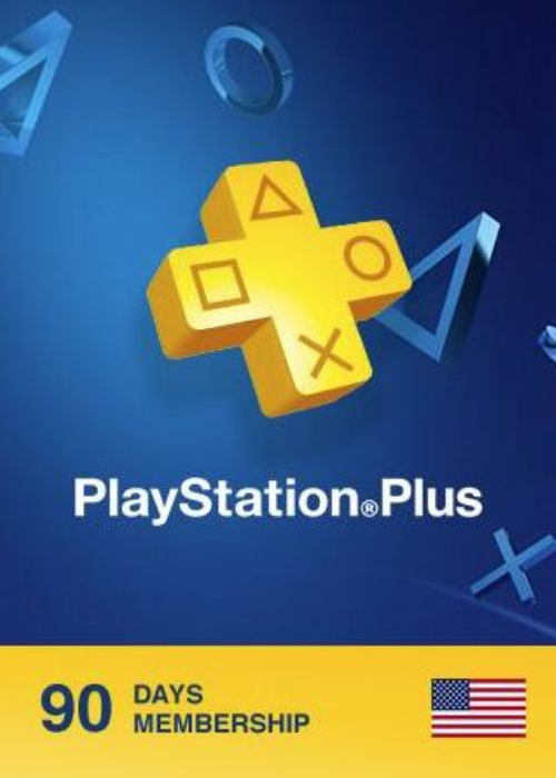 Official Playstation Plus 90 Days Card North America Playstation Plus 90 Days Card North America