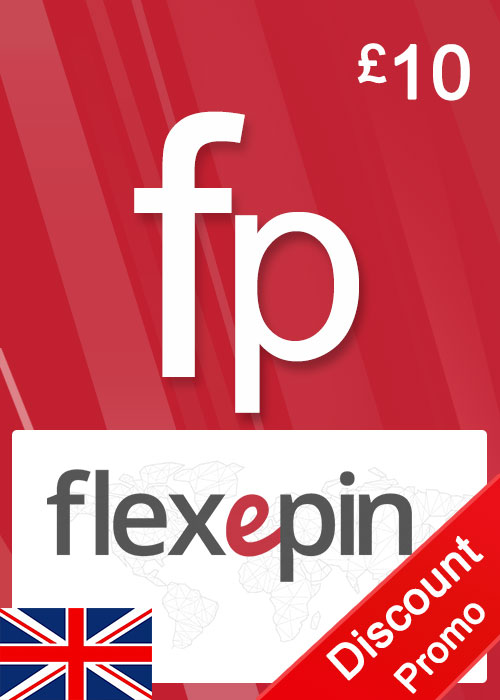 Official Flexepin Voucher Card 10 GBP Flexepin Voucher Card 10 GBP