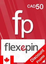 Official Flexepin Voucher Card 50 CAD