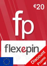 Official Flexepin Voucher Card 20 EUR