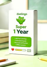 bobkeys.com, Super Duolingo 1 Year Subscription