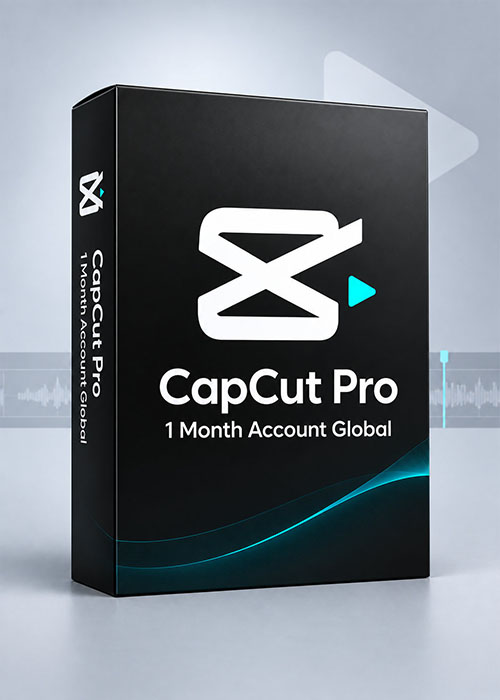 Official CapCut Pro 1 Month Account Global