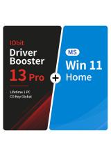 Official IObit Driver Booster 13 Pro Lifetime 1 PC CD Key Global+MS Win 11 Home Pack