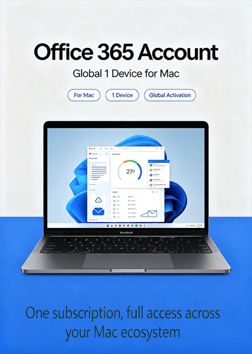 MS Office365 Account Globle 1 Device For MAC