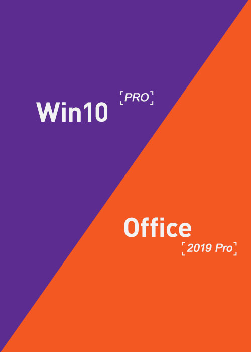Official Win10 PRO OEM + Office2019 Professional Plus Keys Pack