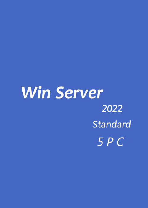 Official Win Server 2022 Standard Key Global(5PC)