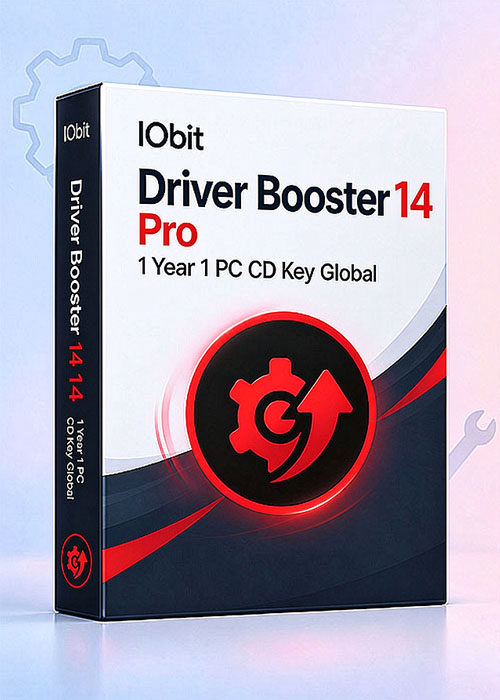 IObit Driver Booster 14 Pro 1 Year 1 PC CD Key Global
