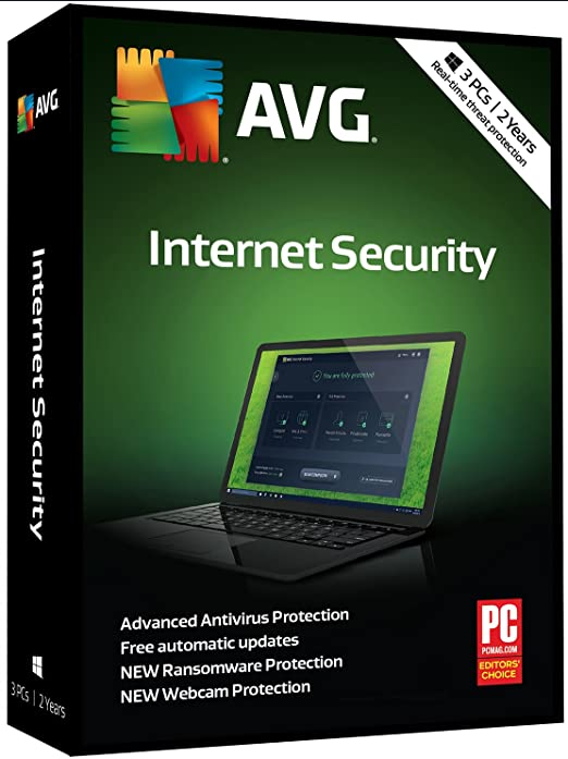 AVG Internet Security 3 PC 2 Year Global
