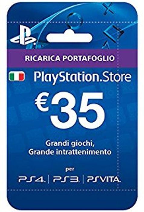 Official Play Station Network 35 EUR Italy Play Station Network 35 EUR Italy