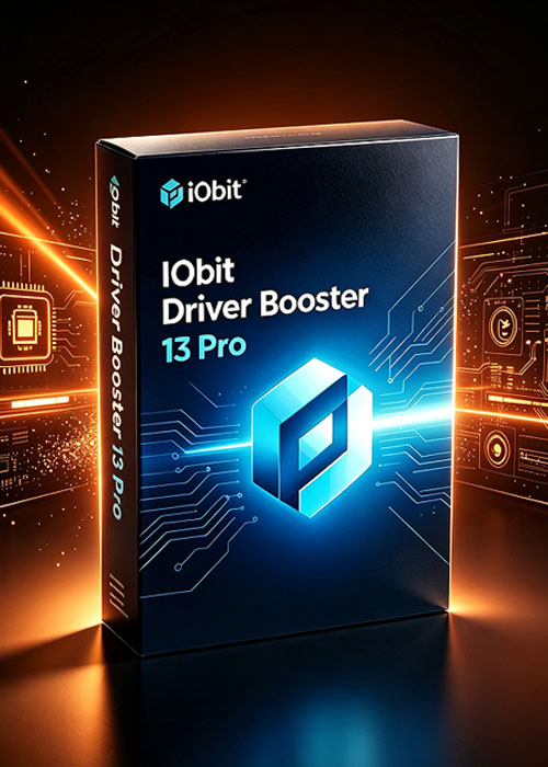 Official IObit Driver Booster 13 Pro 1 Year 1 PC CD Key Global