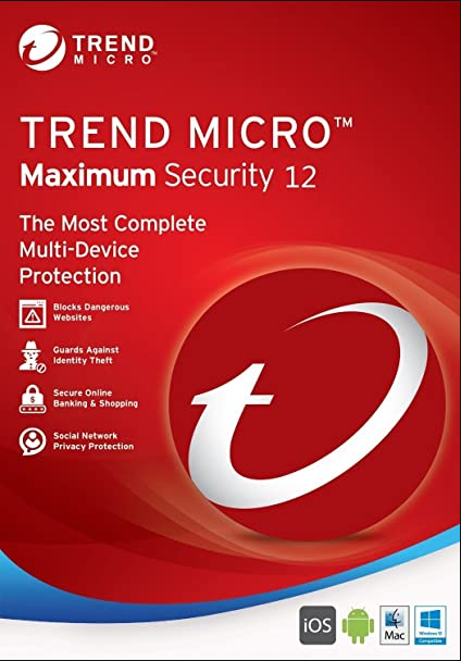 Official Trend Micro Maximum Security 3 PC 1 Year Key Global Trend Micro Maximum Security 3 PC 1 Year Key Global