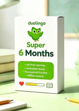 bobkeys.com, Super Duolingo 6 Months Subscription